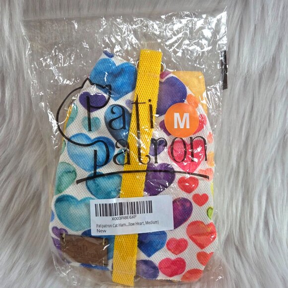 PATIPATRON Cat Harness and Leash Set Cats Escape Proof Adjustable Size M - Picture 6 of 6